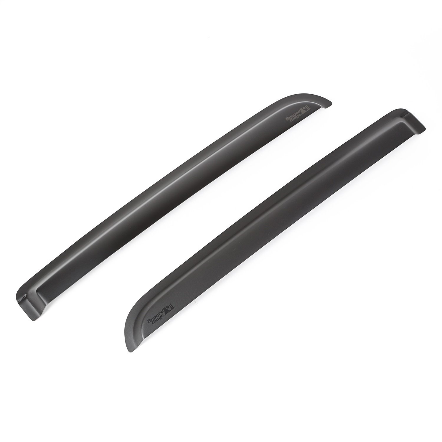 REAR WINDOW VISORS  BLACK