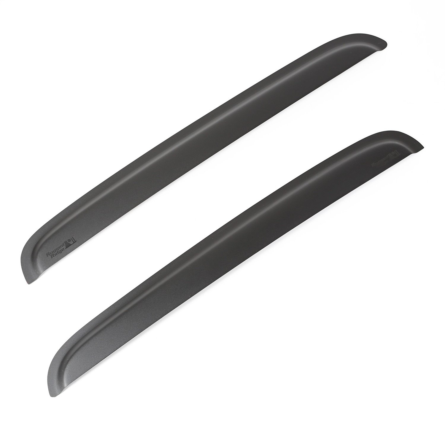 REAR WINDOW VISORS  BLACK