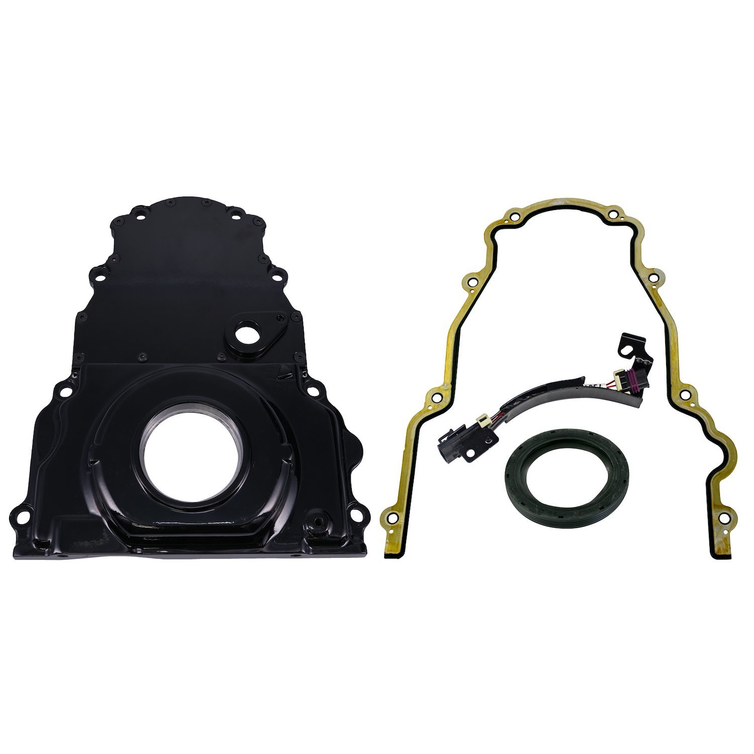 81056BK Timing Cover, LS2/LS3, Black Aluminum