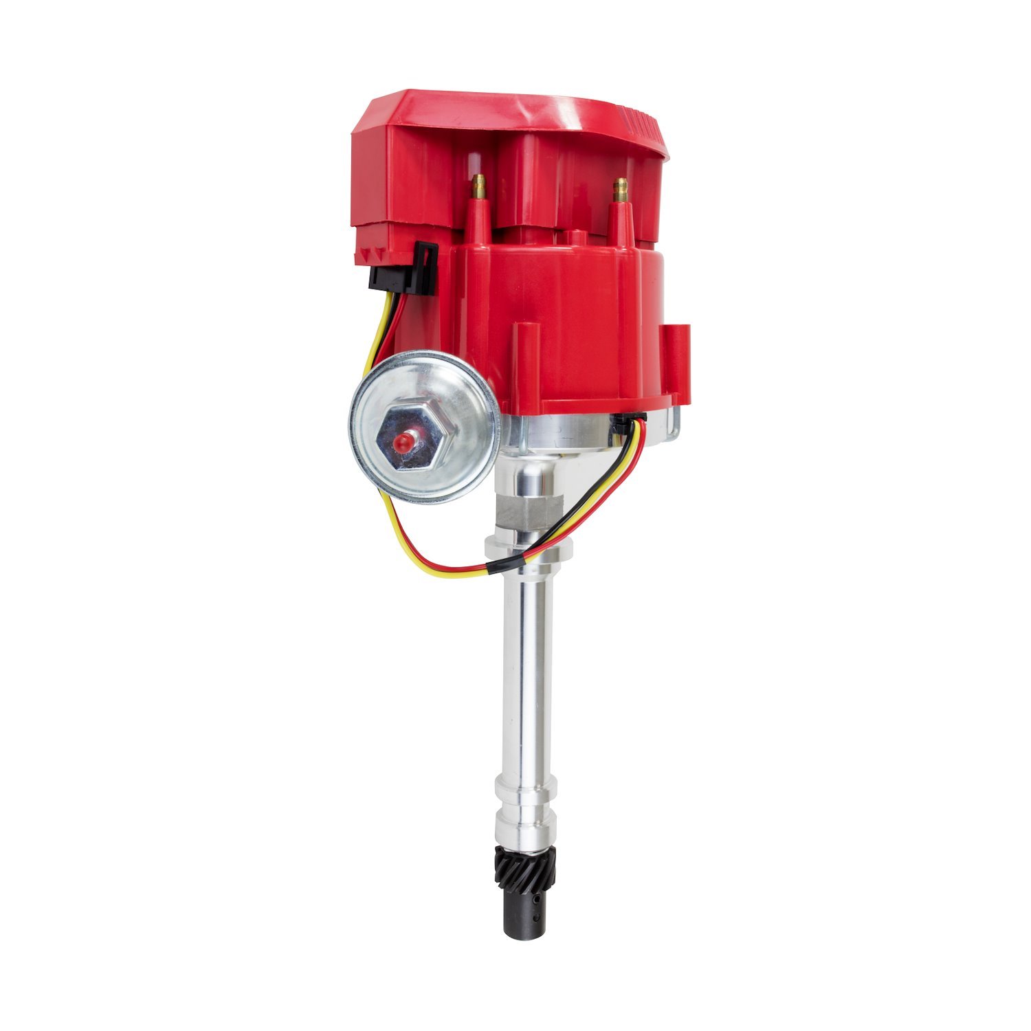 JM6520R HEI Distributor w/ Super Cap, Chevrolet V6 (220, 229), Red