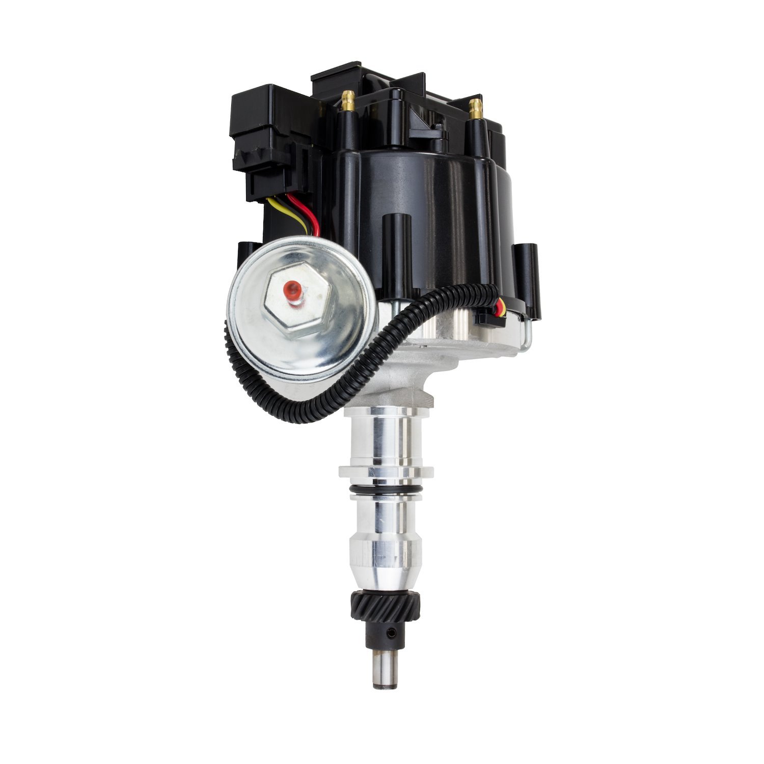 JM6528BK HEI Distributor, Ford Inline 6 Gen. 4 (240, 300), Black