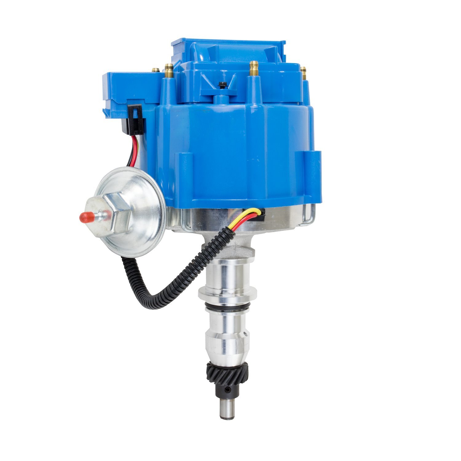 JM6528BL HEI Distributor, Ford Inline 6 Gen. 4 (240, 300), Blue