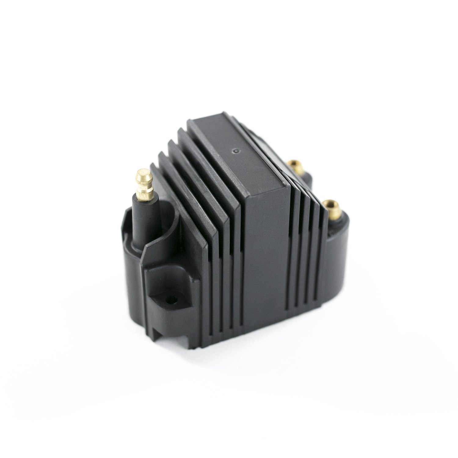 JM6924BK Compact Black Square E-Core Ignition Coil, 40,000 Volts