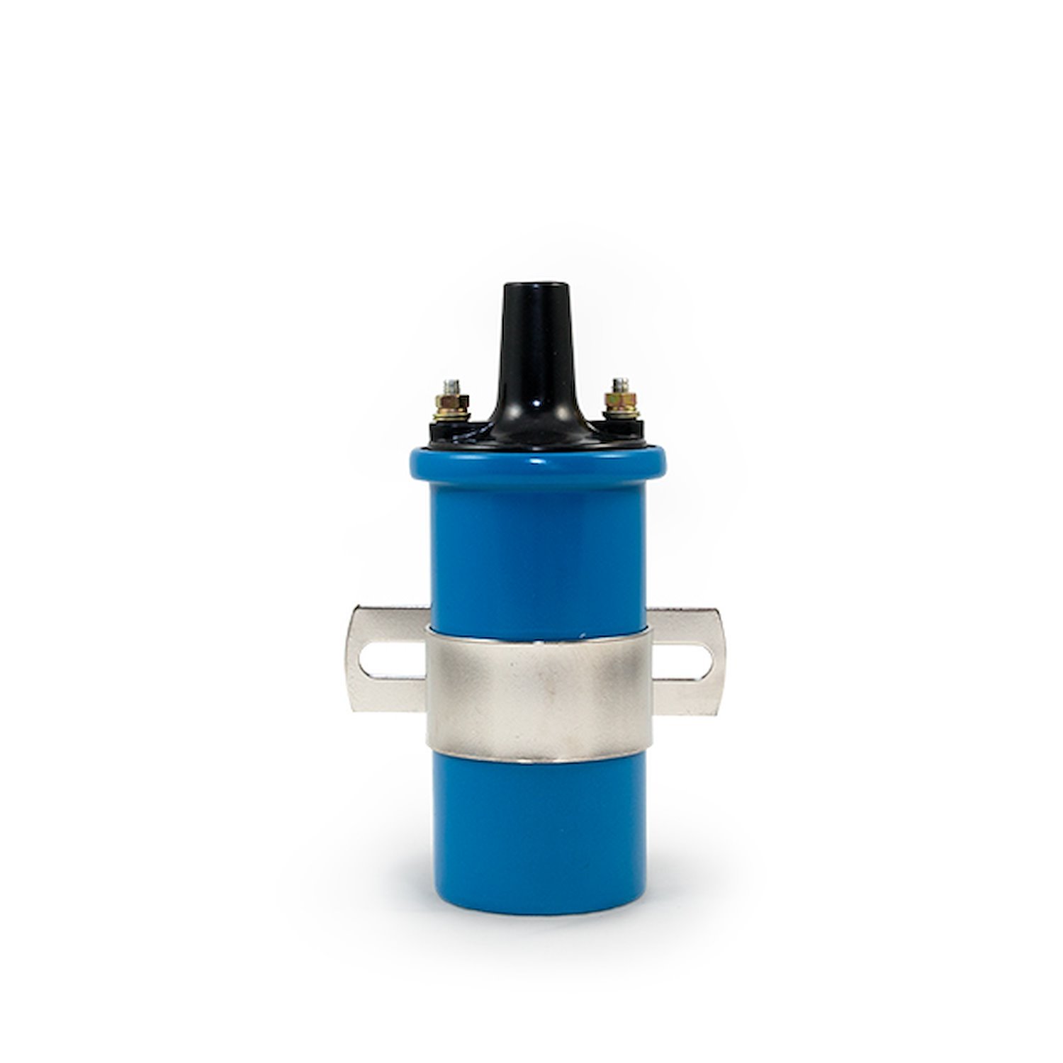 JM6927BL Ignition Coil, Oil-Filled Canister Style, Female Socket, Blue
