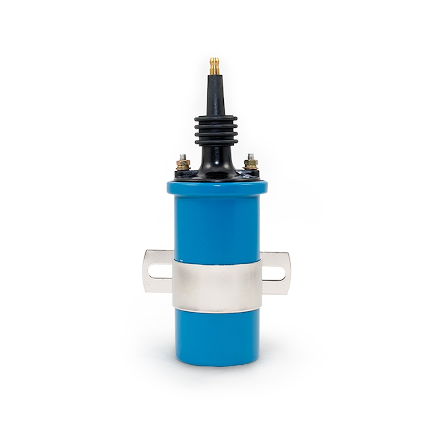 JM6928BL Ignition Coil, Oil-Filled Canister Style, Male Socket, Blue