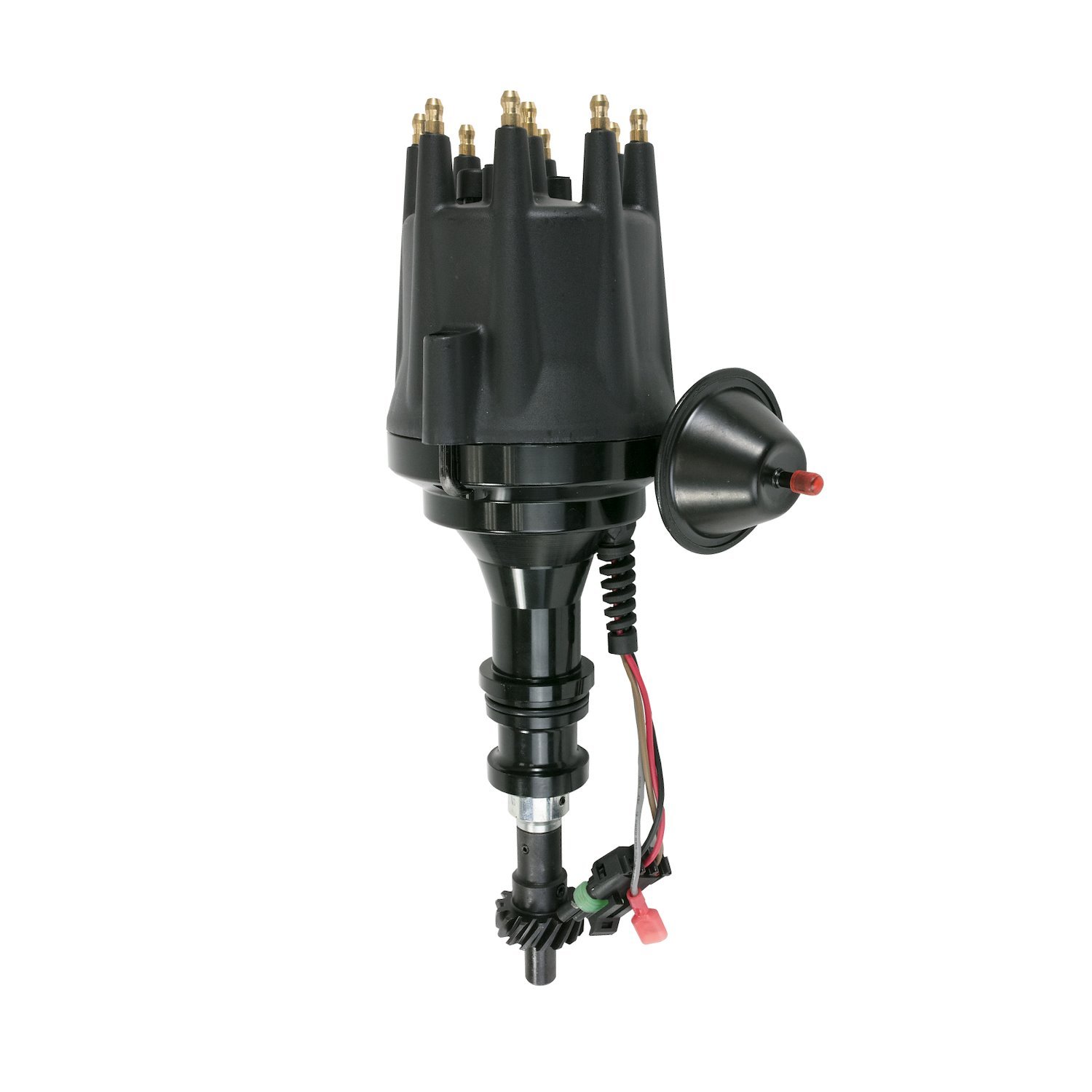 JM7706ABK Pro Series Ready-to-Run Distributor, Ford BB,351C,400,351M V8, All Black