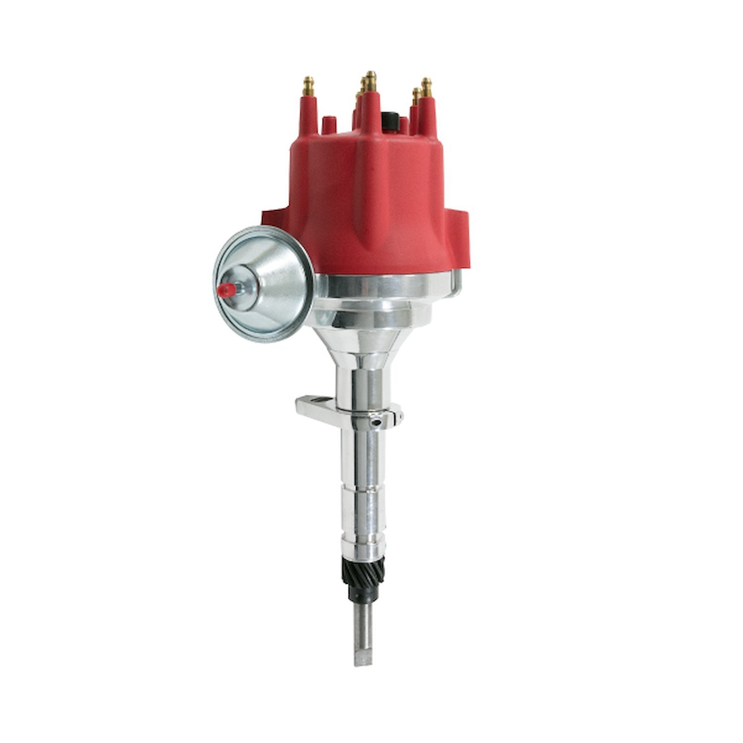 JM7716R Pro Series Ready-to-Run Distributor, Chevy L6 (Early Model), Red