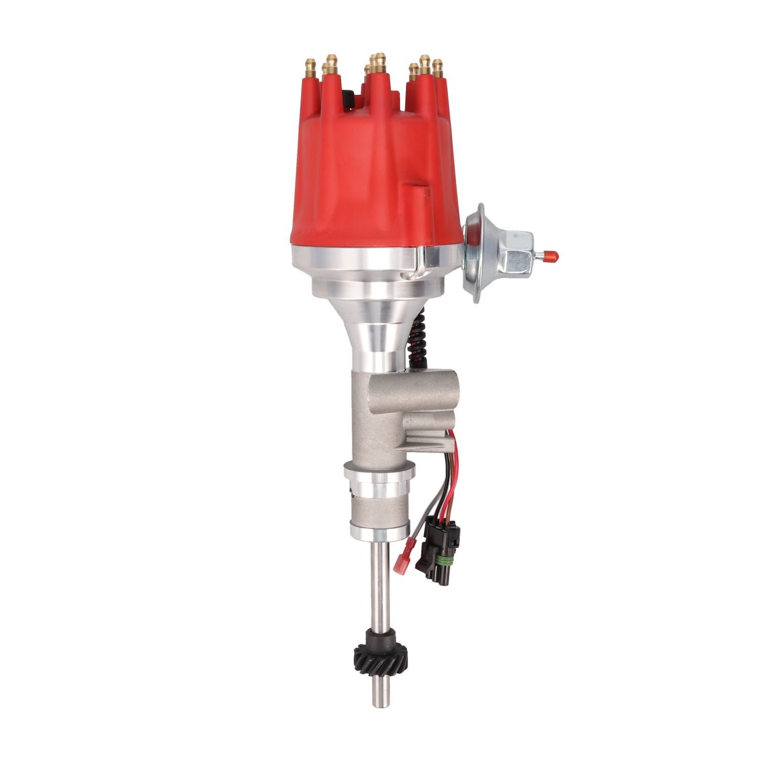 JM7741R Pro Series Ready-to-Run Distributor, Ford Y-Block Tach Drive (272-312), Red