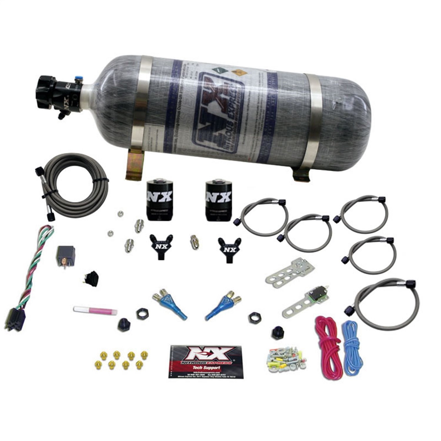 Ford EFI Dual Nozzle Nitrous System Dual Stage