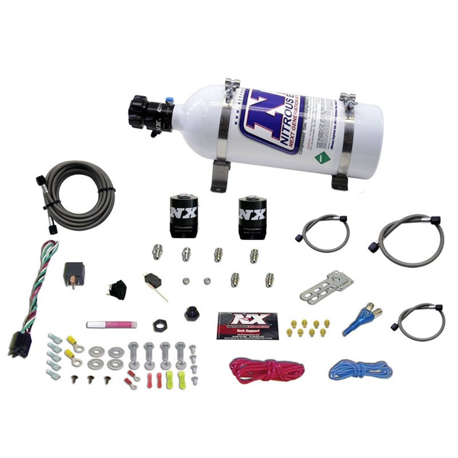 Universal EFI Single Nozzle Nitrous System Single Nozzle