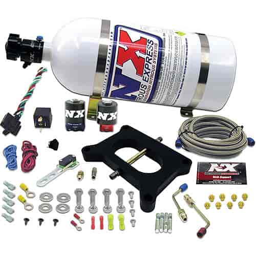 Conventional Stage-6 Nitrous Plate System Holley 2-BBL Carb Spray Plate