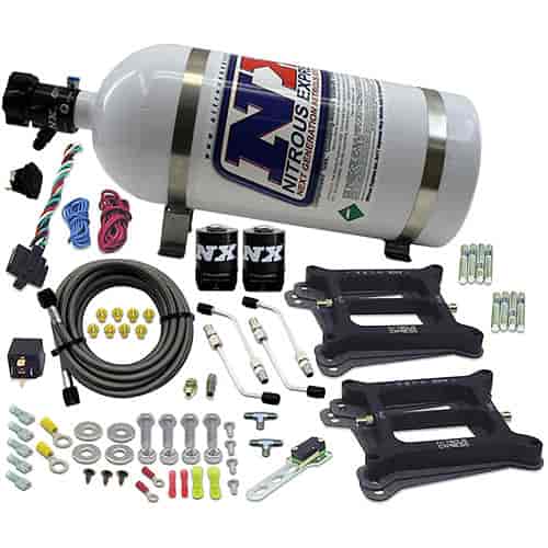 Conventional Stage 6 Nitrous Plate System Dual Holley