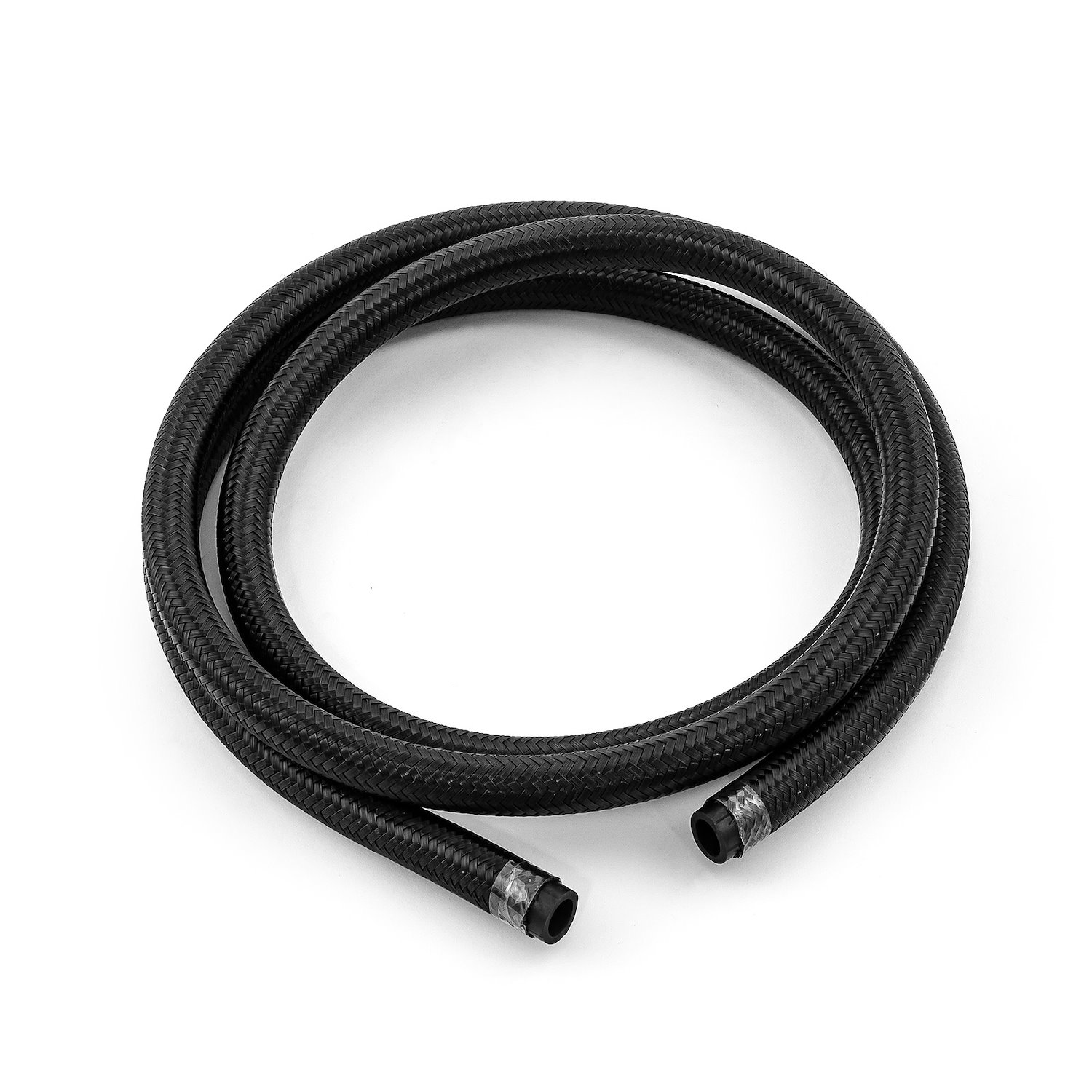 1-339-009-02 -8 AN Braided Black Nylon Hose Line 6 ft. Length