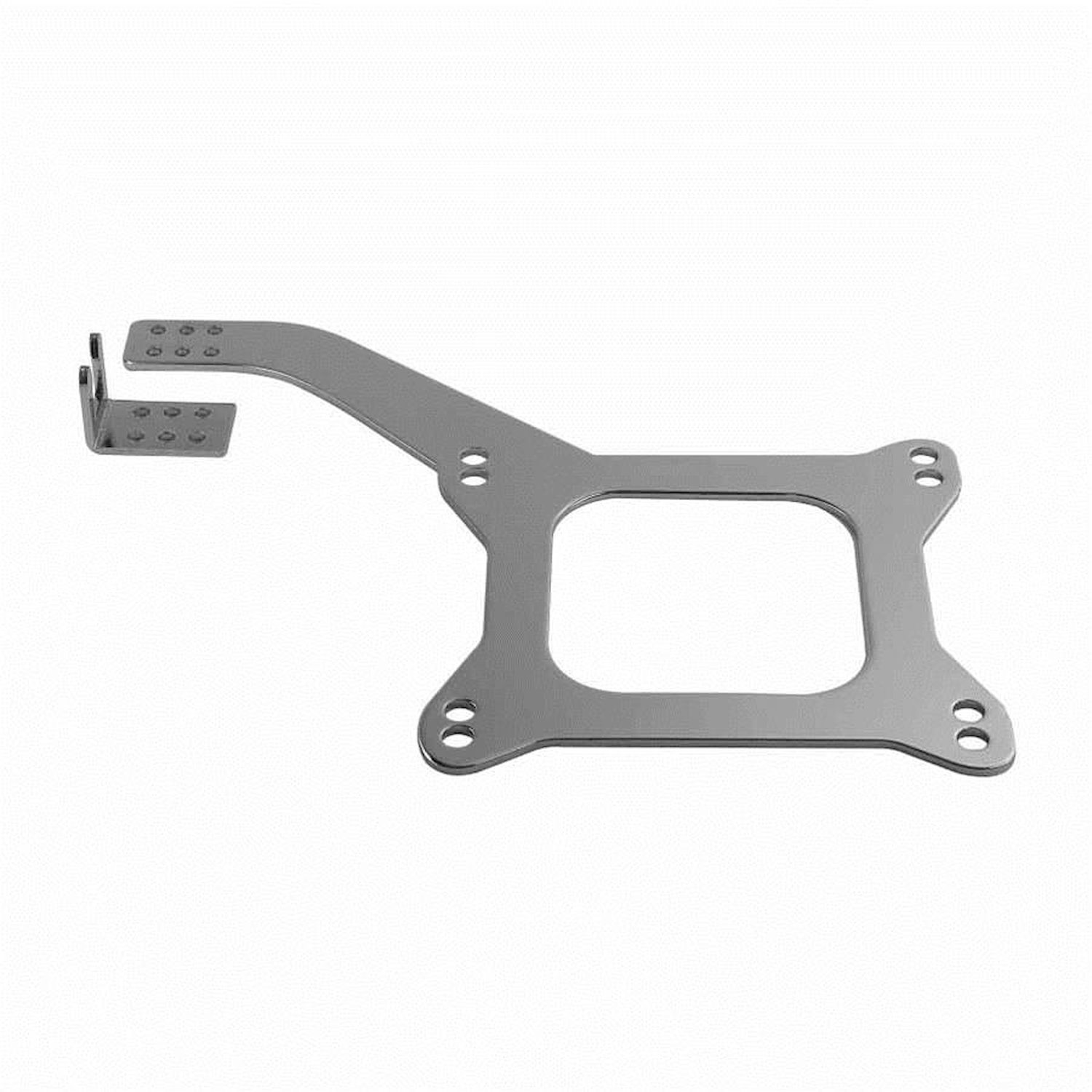 Carburetor Linkage Mounting Plate - Chrome