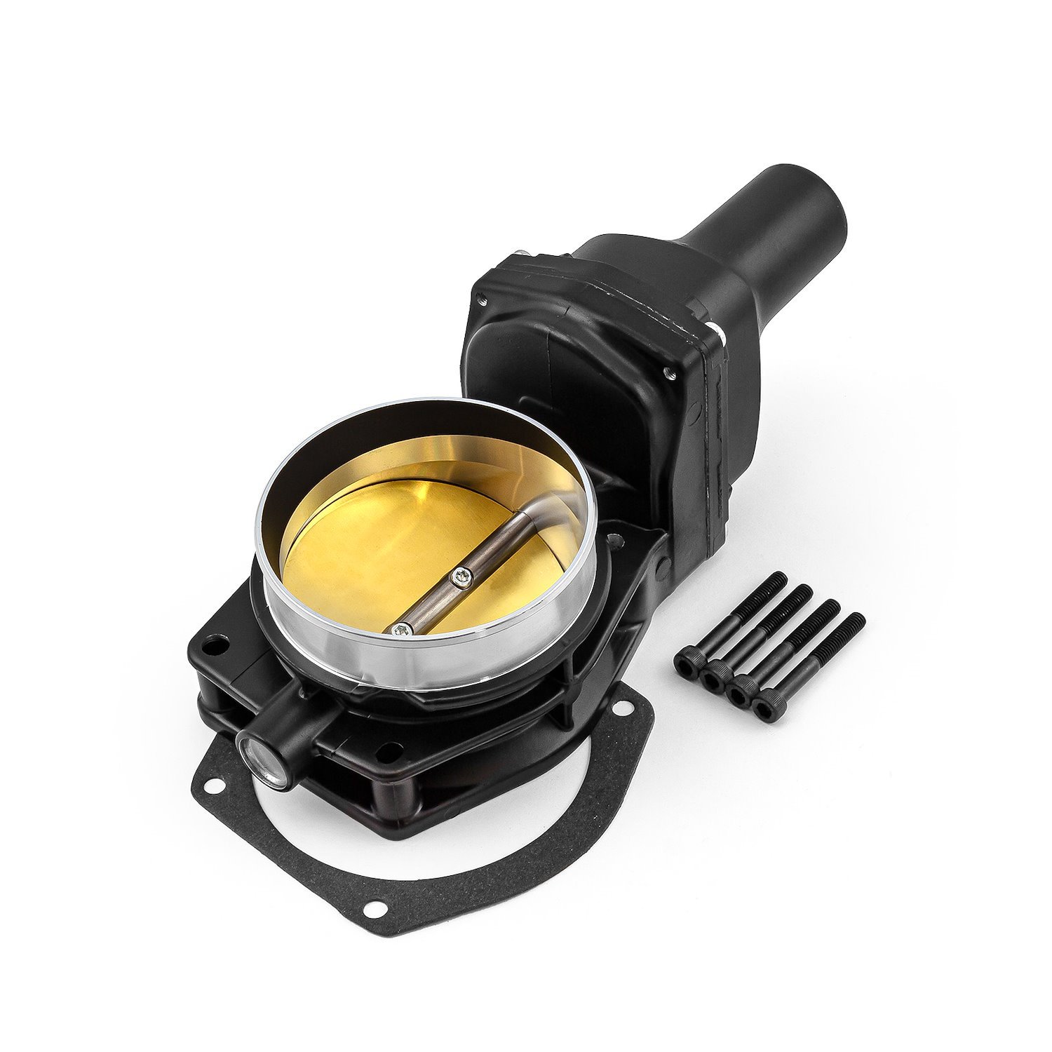 Speedmaster PCE138.1013: 92 mm Fly-By-Wire Throttle Body for LS2 and FAST  LSX Manifolds - 4-Bolt Mounting Flange - Black - JEGS