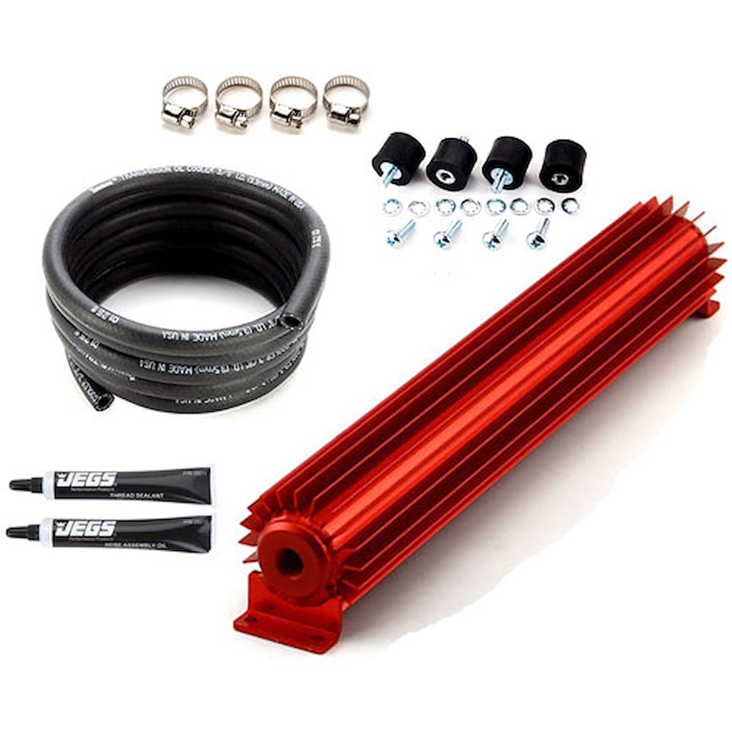 Transmission Oil Cooler Kit Includes: Single Pass Transmission Oil Cooler