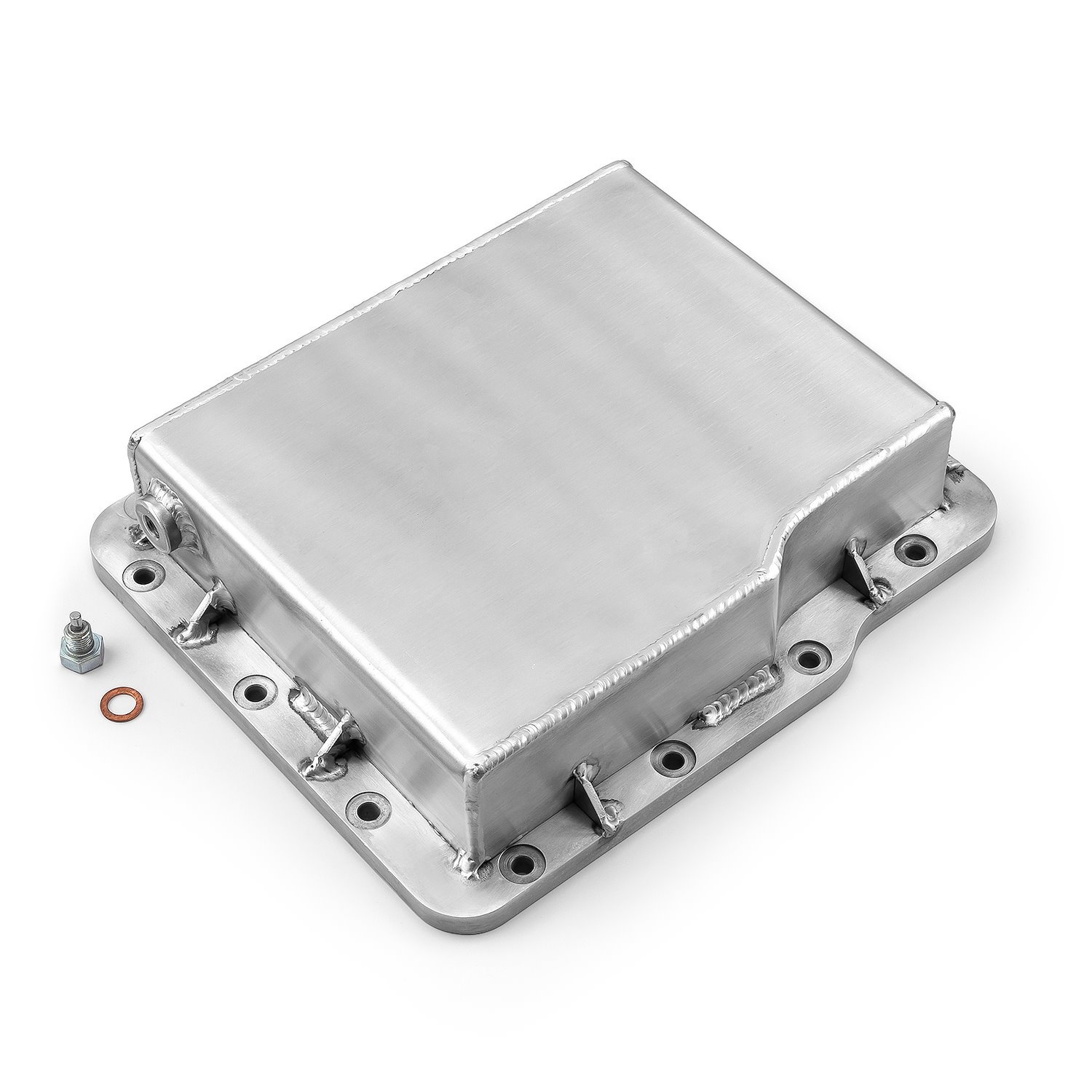 PCE221.1027 GM Powerglide Aluminum Transmission Oil Pan Fabricated