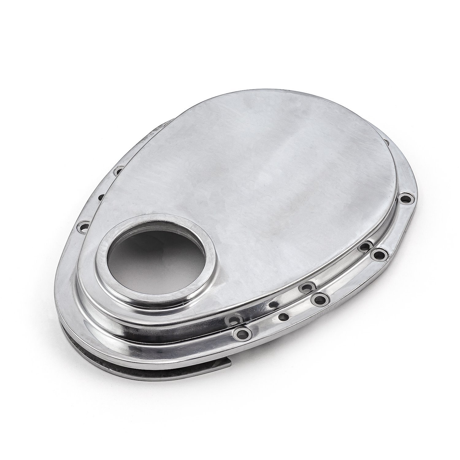 Polished Aluminum Timing Chain Cover Small Block Chevy