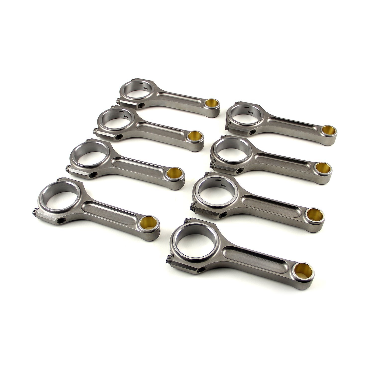 I Beam Race 5.700 2.000 .927 Bronze Bush 4340 Connecting Rods - Chevy SBC 350