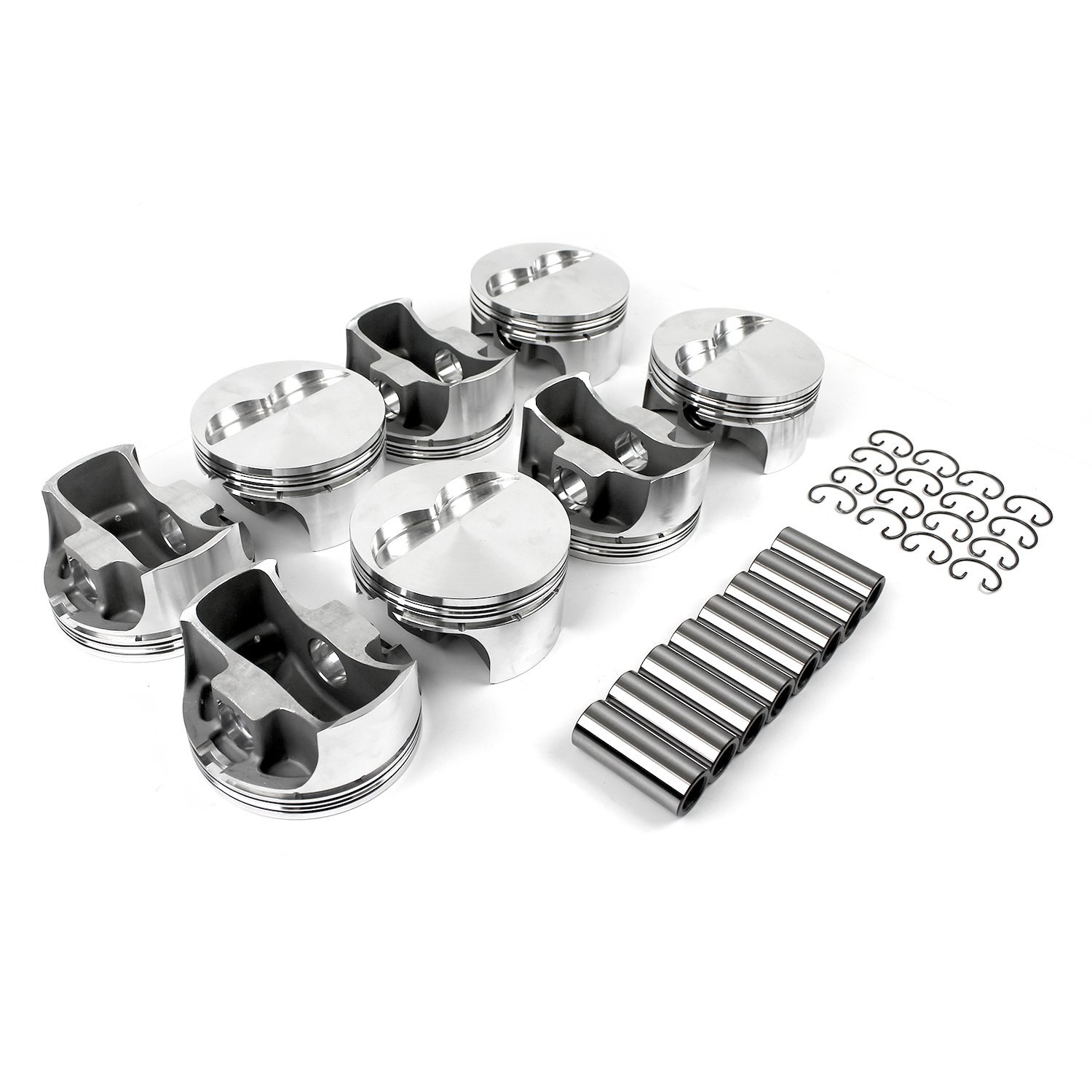 PCE305.1130 Chevy SBC 383 ci 6.0 in. 4.040 in. 1.100 in. 0.927 in. Flat Top Forged Pistons