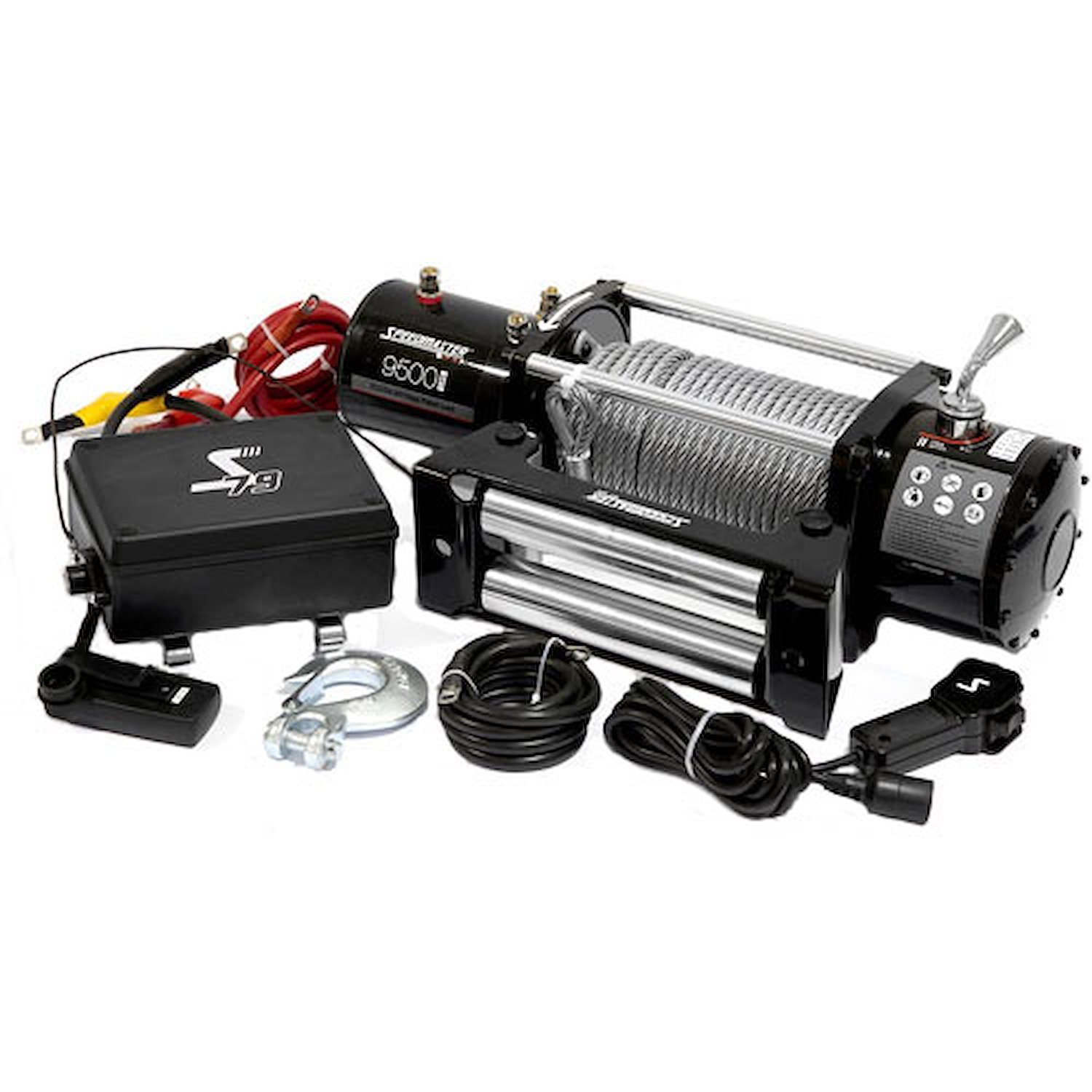 Electric 4WD Winch Kit With Wireless Remote 5.5 HP Motor