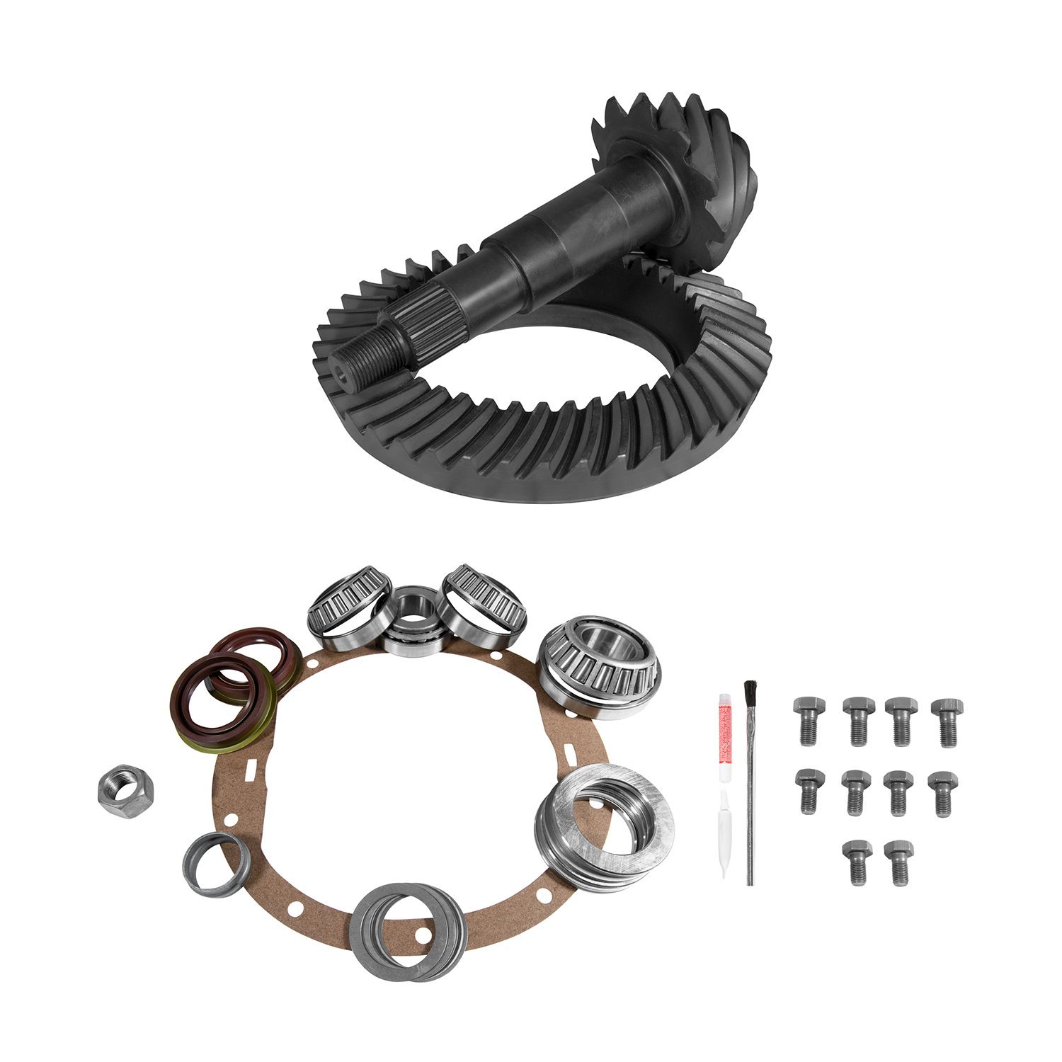 GM85B1009 Ring & Pinion w/Installation Kit Bundle for 2009-2017 GM Trucks, SUVs 8.6 Differentials [4.11 Ratio]