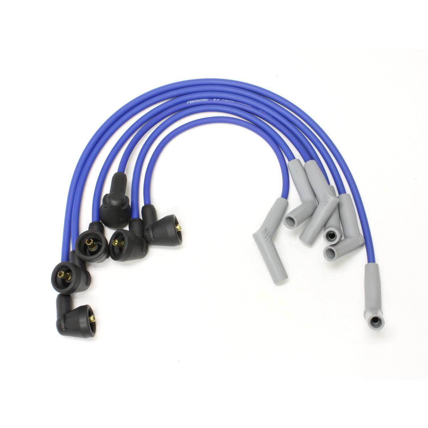 PerTronix 806325 Flame-Thrower Spark Plug Wires 6cyl Ford Custom Fit Blue