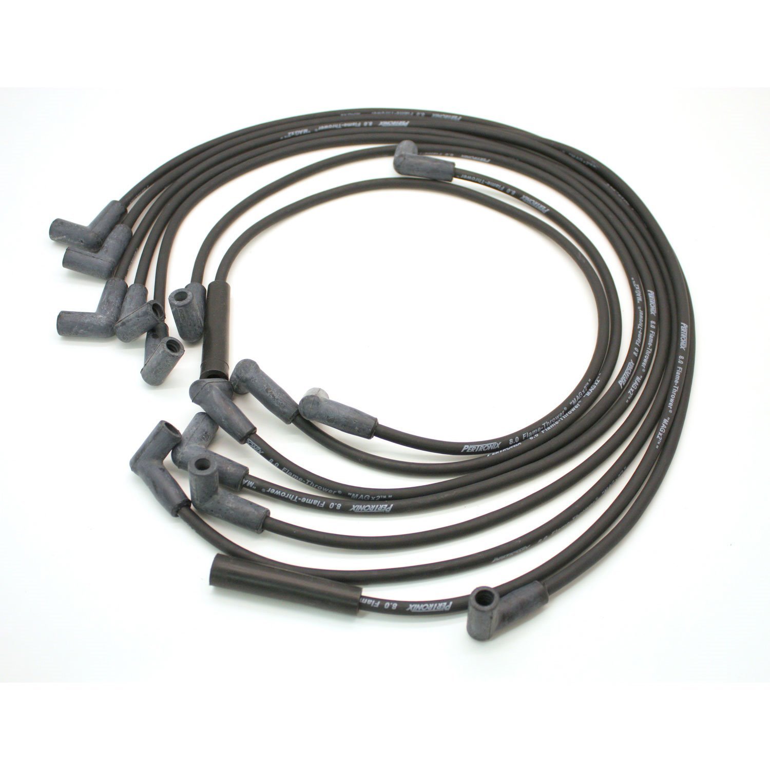Flame-Thrower 8mm MAGx2 Spark Plug Wires 1978-86 Chevy