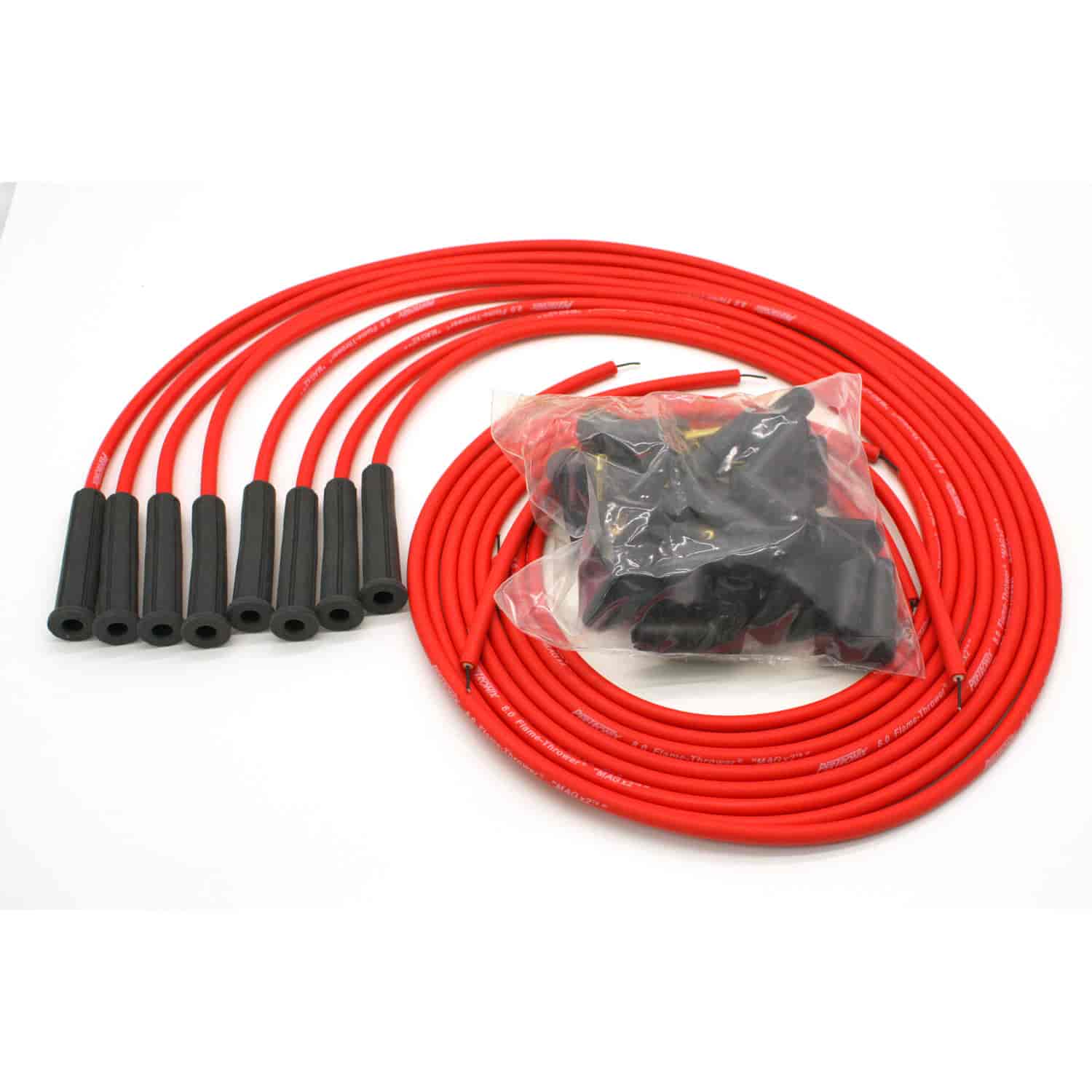 Flame-Thrower 8mm MAGx2 Spark Plug Wires Universal V8/L8