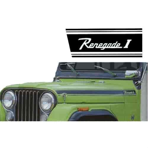 Renegade Decal Kit for 1970 Jeep Renegade I