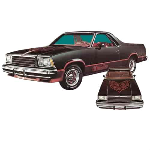 Diablo Decal Kit for 1978-1982 GMC Diablo