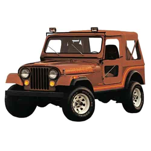 Renegade Decals and Stripes Kit for 1985-1986 Jeep