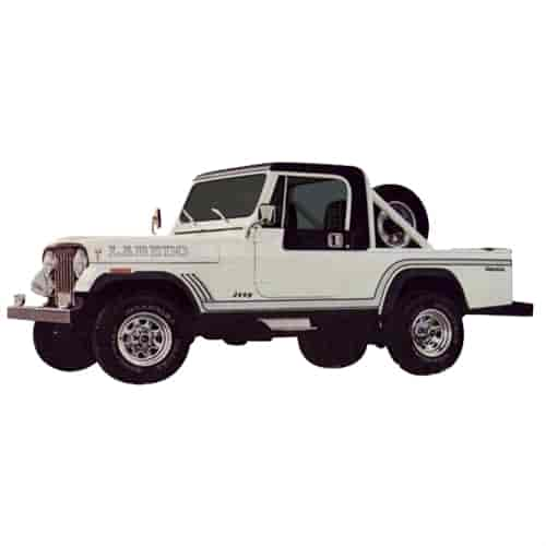 Scrambler Laredo Decal Kit for 1985-1986 Jeep Scrambler