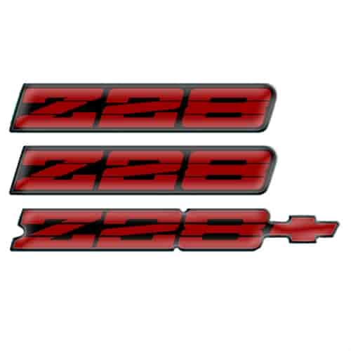 "Z28" Domed Decal Kit for 1991-1992 Camaro