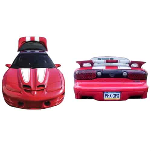 "Ram Air" Decal Kit for 1998-2002 Firebird Trans Am Convertible