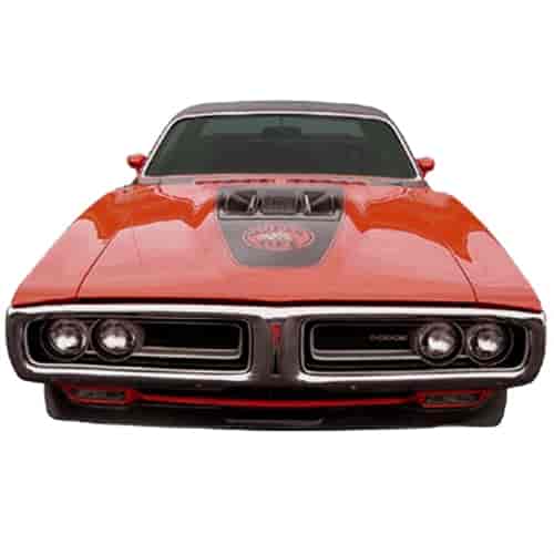 Super Bee Hood Blackout Decal for 1971 Dodge Super Bee