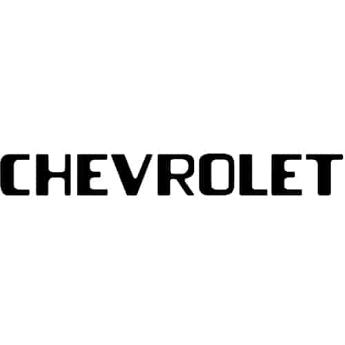 Chevrolet Truck Tailgate Decal for 1954-1987 Chevy 1500/2500 Fleetside/Stepside Pickups