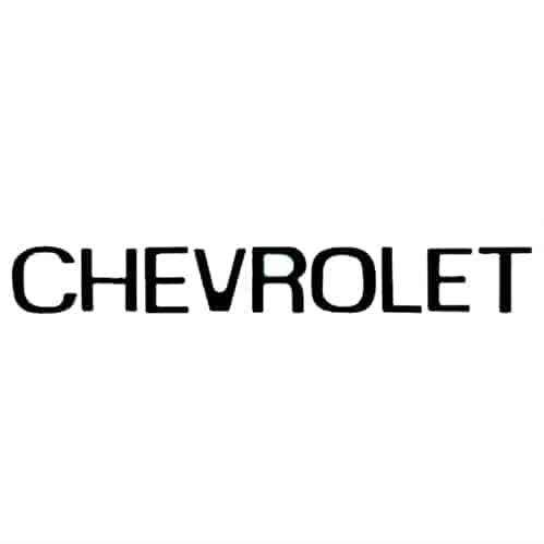 Chevrolet Truck Tailgate Decal for 1973-1980 Chevy 1500/2500