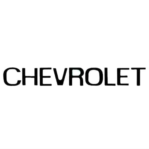 Chevrolet Truck Tailgate Decal for 1973-1980 Chevy 1500/2500 Fleetside/Stepside Pickups