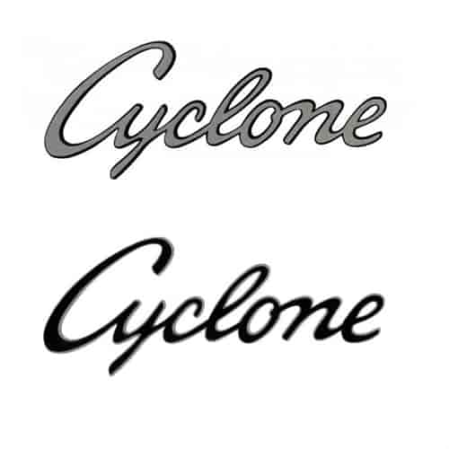 "Cyclone" Quarter Panel Decal for 1969 Mercury Cyclone