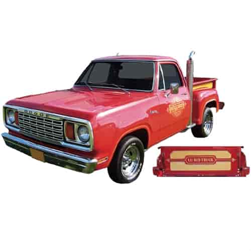 Stripe and Decal Kit for 1978-1979 Dodge Lil Red Express Truck