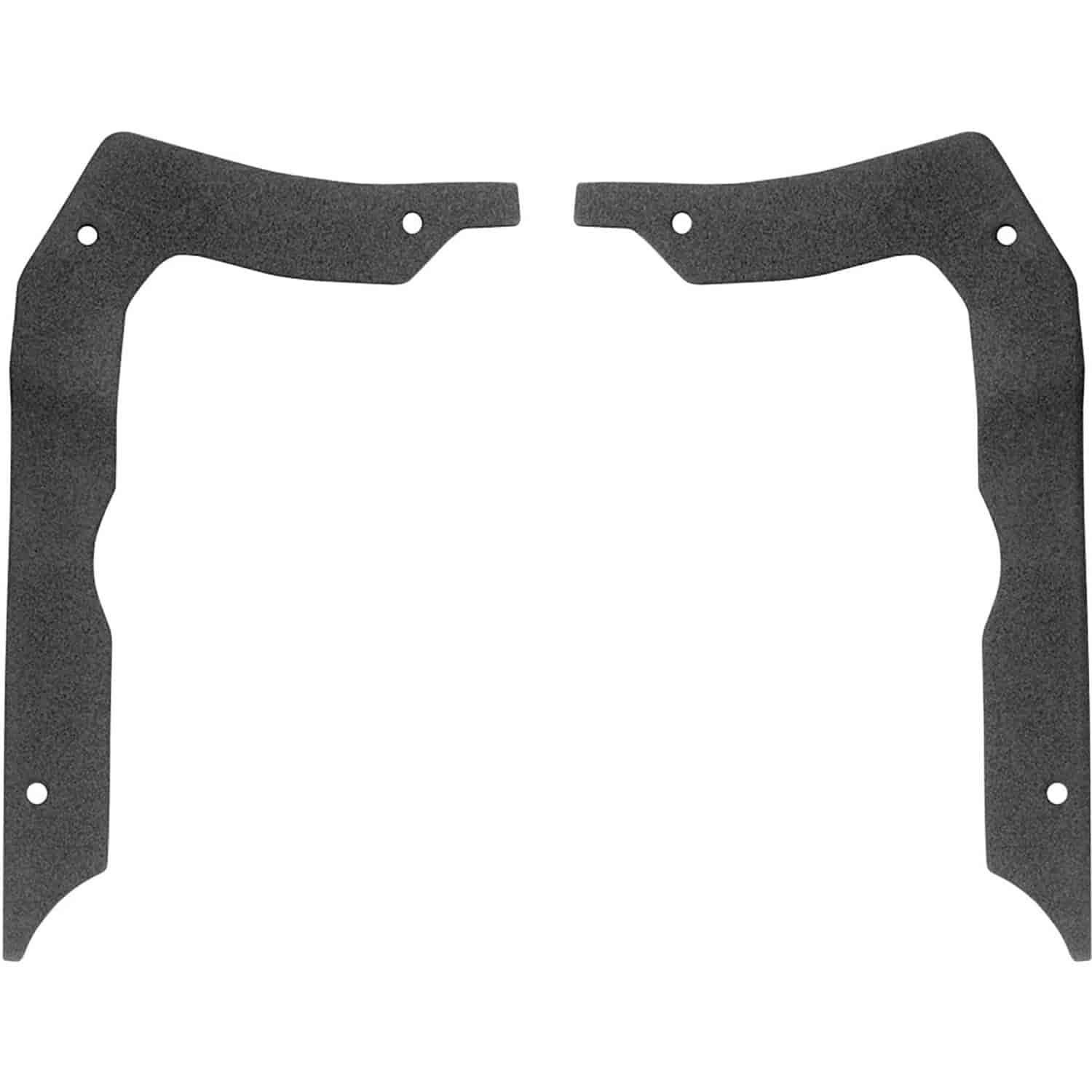 Quarter Panel Extension To Body Foam Gaskets 1966-1967