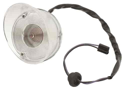 Parking Lamp Assembly for 1971-1972 Oldsmobile Cutlass [Clear, Right/Passenger Side]