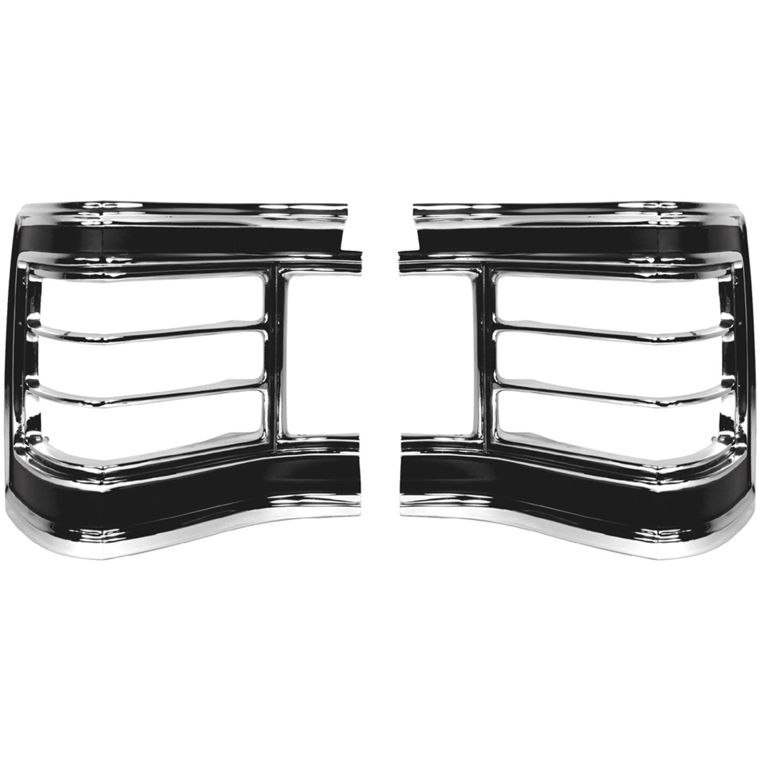 CH26687 Tail Light Bezel Set for 1967 Chevy Chevelle