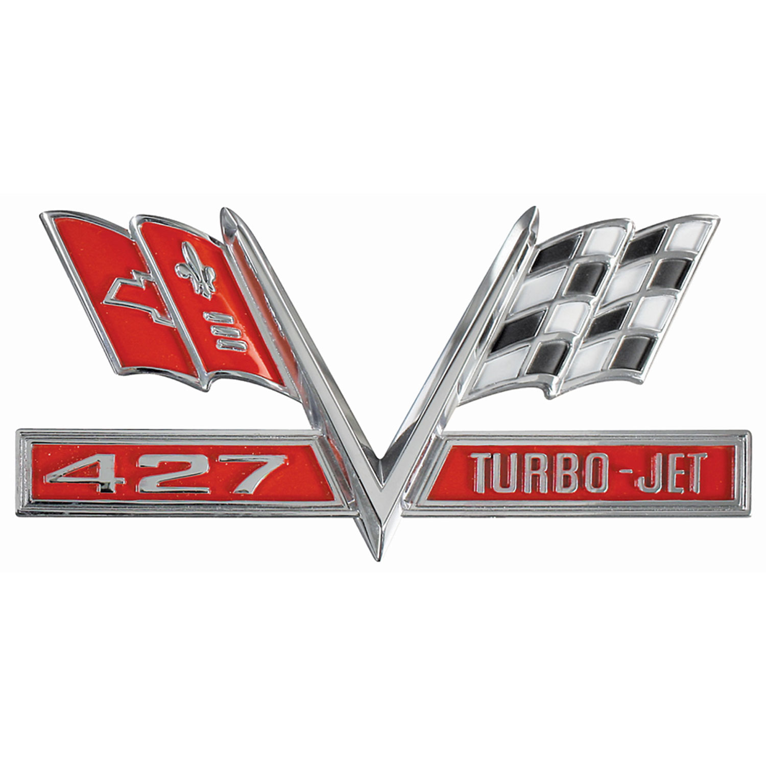 "427 Turbo-Jet" Fender Emblem 1966-67 Chevelle/El Camino