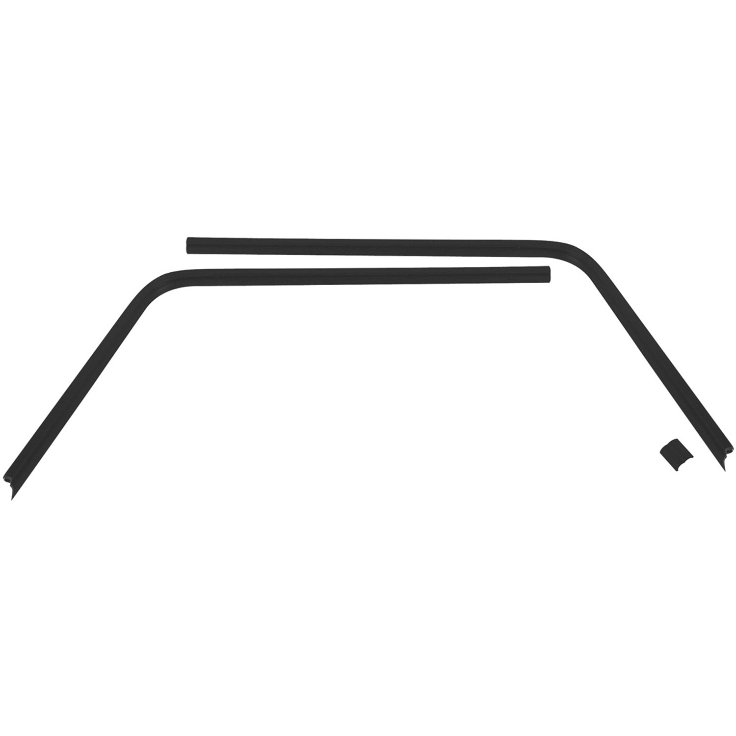 Interior Rear Window Headliner Seal Strip 1966-67 GM A-Body Hardtop/Coupe 2-Door