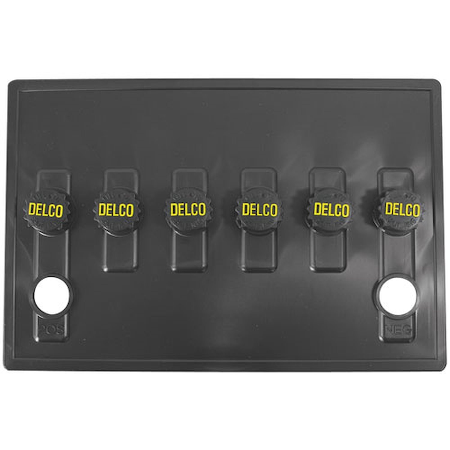 Battery Cover for DC12 Top Post Battery [Delco Logo]