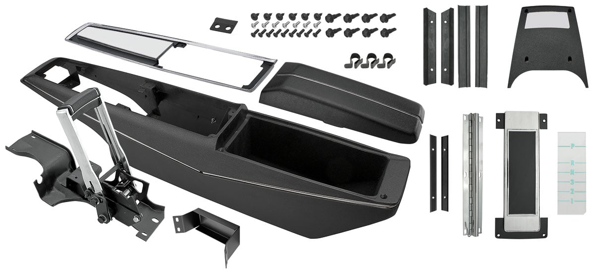Console Kit for 1969 Chevelle/El Camino, Turbo Hydramatic with Shifter