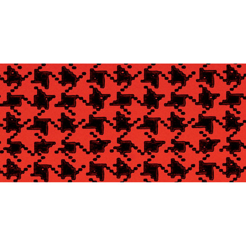 Trunk Mat Vinyl 1960 Bonneville Coupe/Convertible Red Houndstooth