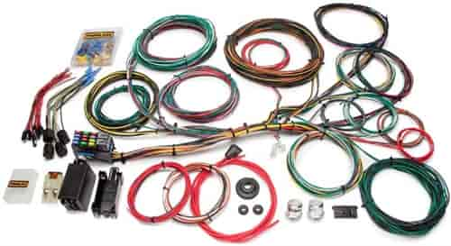 21-Circuit Color-Coded Wire Harness 1966-1976 Ford Galaxie, LTD,